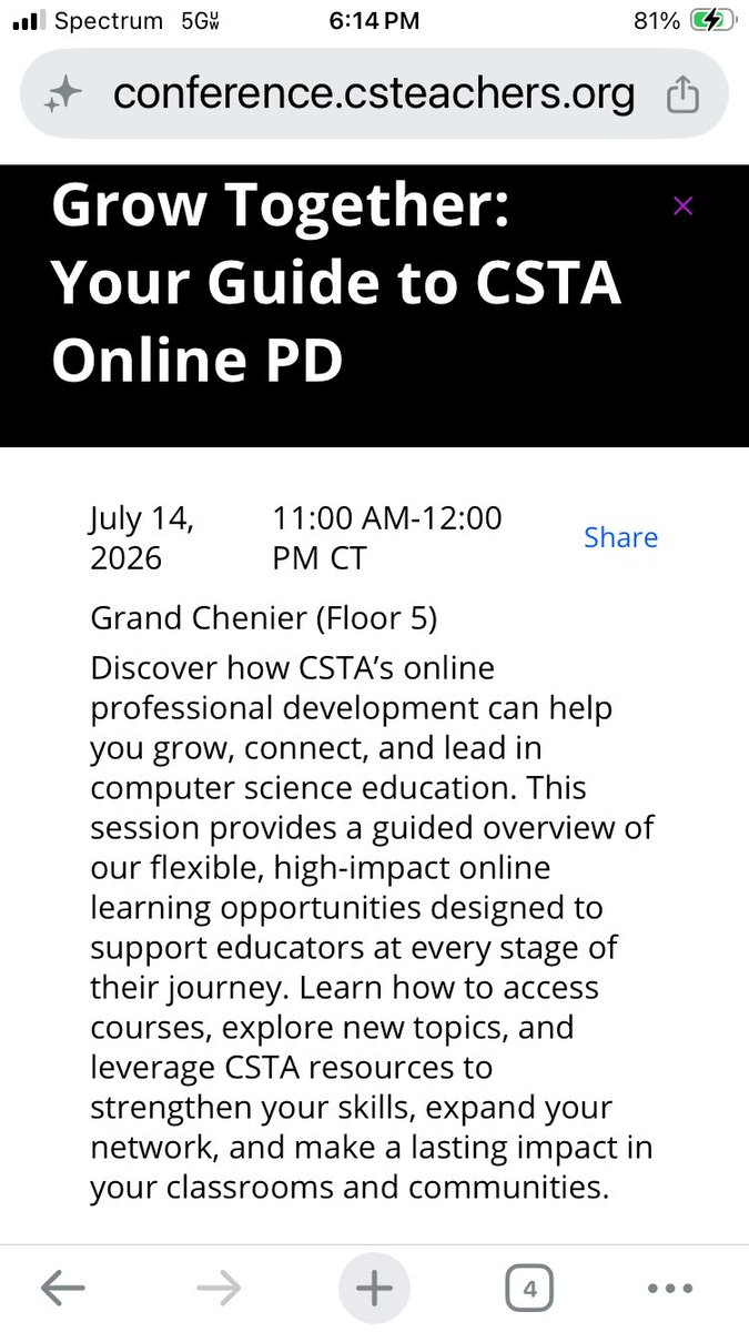 javierfaguilar's tweet photo. ๐ข Heading to #CSTA2026? @csteachersorg Mark your calendars! ๐๏ธ Join us for 3 sessions on #creativity, #computational #tinkering, free #codingresources, #OnlinePD, & broadening participation in computer science
@efwmaschool, @dfwcsta #equity #diversity #inclusion #AFEteacher https://t.co/VFydnA2OIw