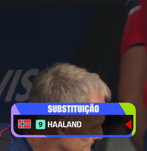 DoentesPFutebol's tweet photo. O técnico tirou o Haaland. https://t.co/7rrCznJvRV