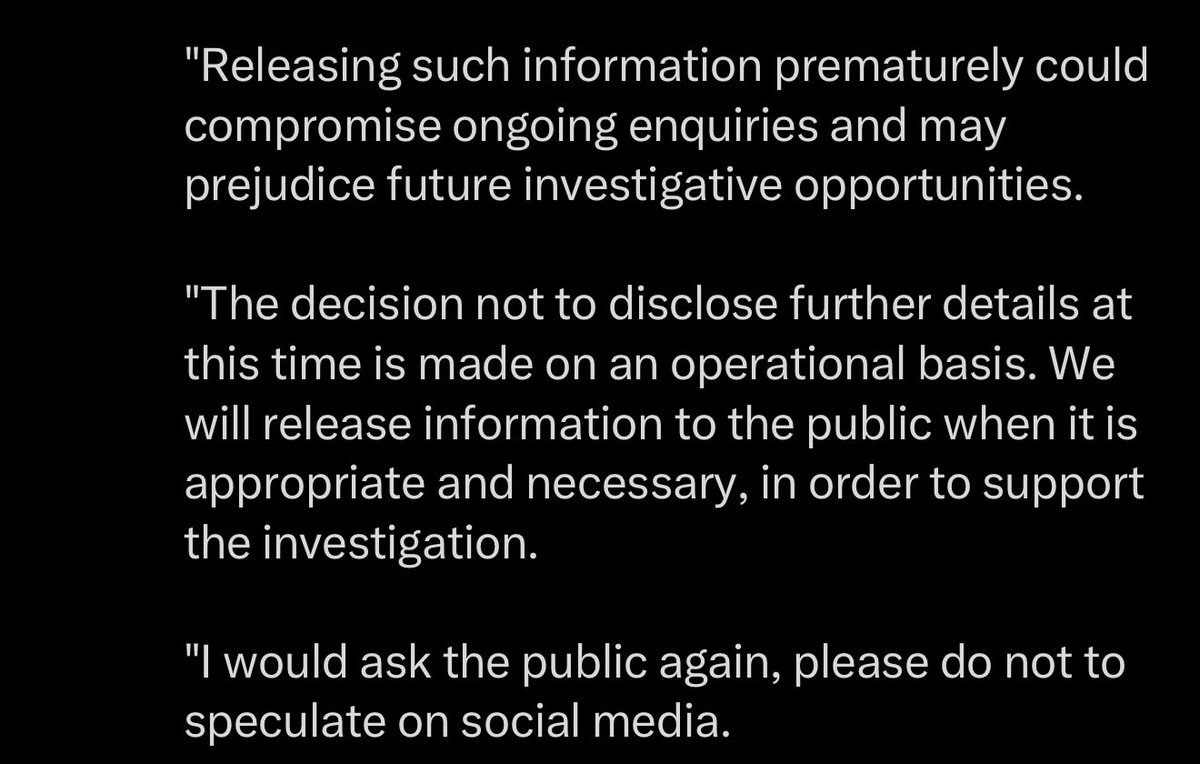 Potkinetic's tweet photo. @_HelenDale “ we aren’t explaining so please don’t speculate”

seems an odd strategy https://t.co/52JOQUQTa9