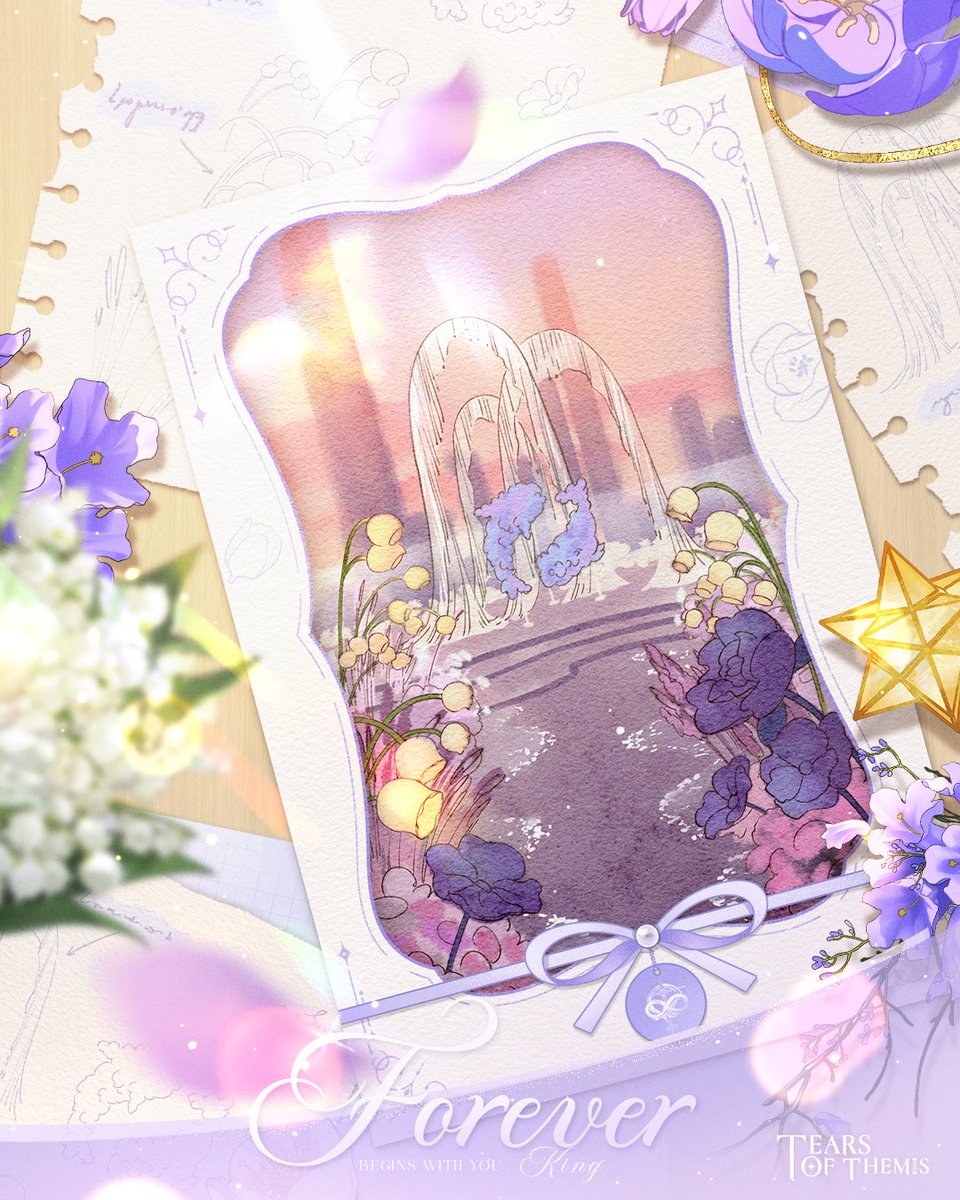 TearsofThemisEN's tweet photo. ✦ #ToT5thAnniv Ceremony Preparation - Wedding Venue ✦

"My bride shall have the most spectacular, most unique ceremony the world can offer."

※ The #TearsOfThemis "You are the only truth in my heart" wedding venue design gameplay is now available! Head into the game and design the ceremony venue with him!

🔔Ceremony Countdown: 3 Days