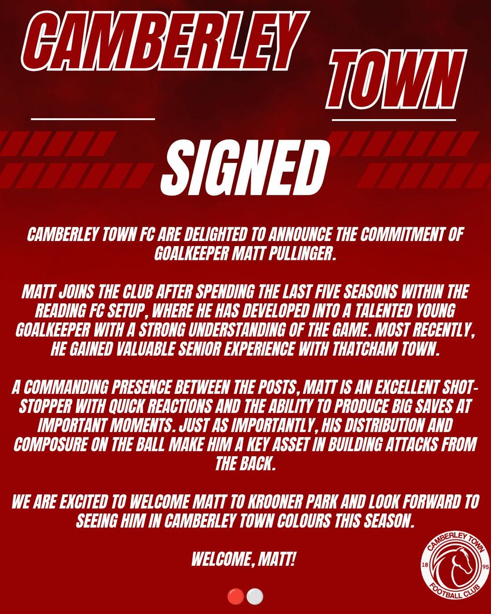 Camberley Town tweet media