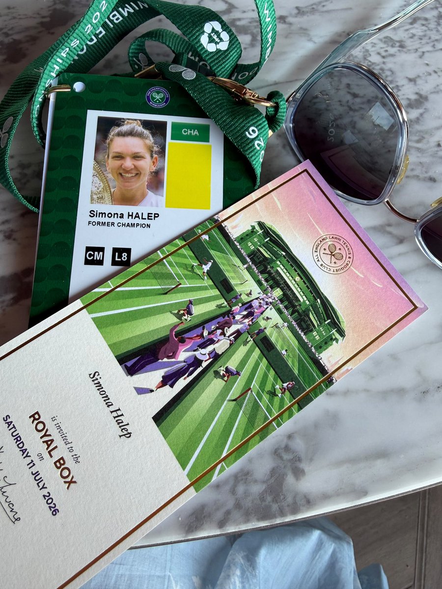 Simona_Halep's tweet photo. Thank you, @Wimbledon, for such a memorable day and for another unforgettable experience.

To be part of this club and to return here as a member is an honour beyond words. Wimbledon will always hold a very special place in my heart. https://t.co/Ts5OgSCsBt
