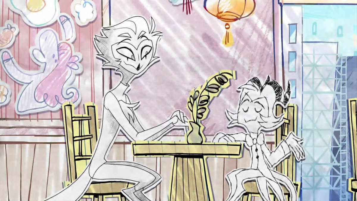 TheCartoonBase's tweet photo. ‘HELLUVA BOSS’ new short was mostly animated in a different art style than the rest of the series.

Did you like the different art style? https://t.co/uBTPUCjOJS