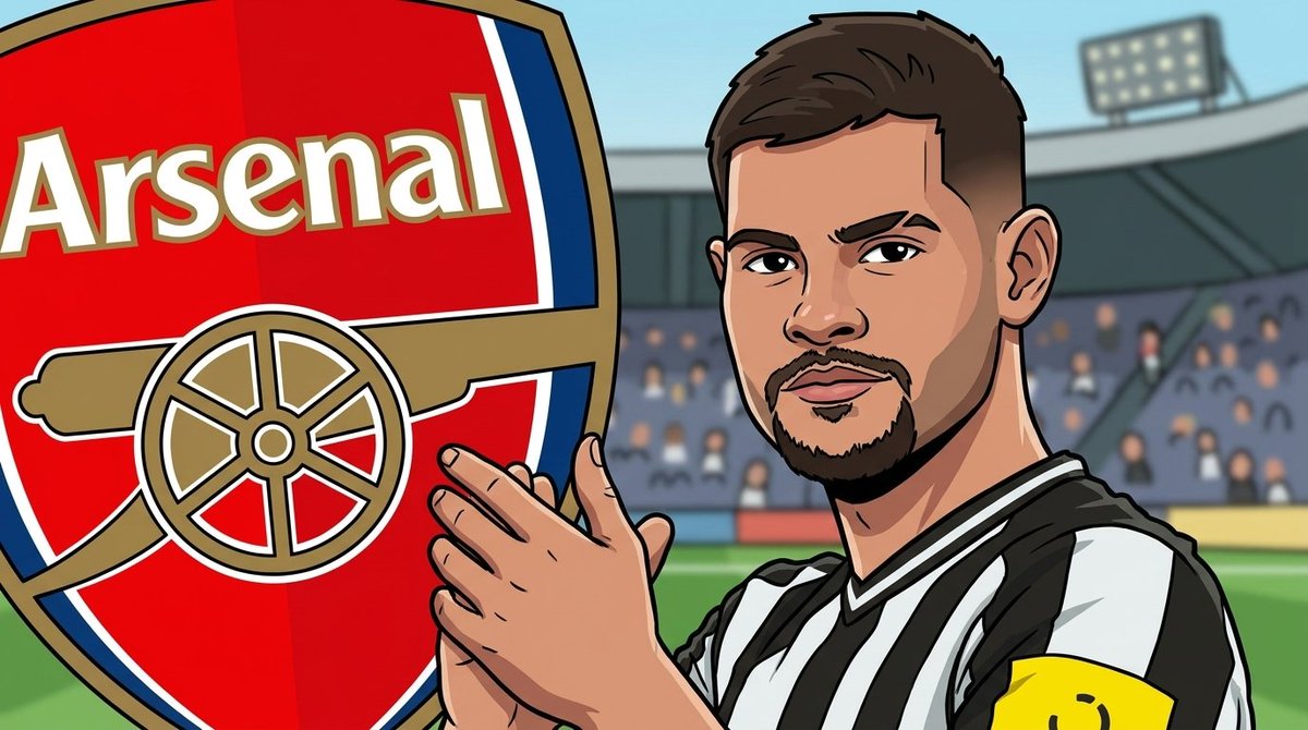 Goalink_'s tweet photo. 🚨💣Newcastle captain Bruno Guimaraes agrees personal terms with Arsenal #AFC 🤝✅

the 28-year-old has already agreed to a five-year deal with the North London club ahead of a potential switch.

It’s understood that Newcastle #NUFC remain determined to keep Guimaraes, however, having already turned down a £65 million’s bid. @lequipe 

📲Be sure to like & follow 👍this page for more updates
https://t.co/szPqdMERSS