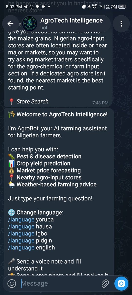 malik_amoy's tweet photo. In Nigeria, farmers lose 40-50% of their produce due to poor market timing, pests, and diseases, affecting growth, yield, and profits. This challenge inspired me to find solutions: How can I help? Since pests and diseases are part of farming....Thread 🧵 https://t.co/AgpBMV27e1
