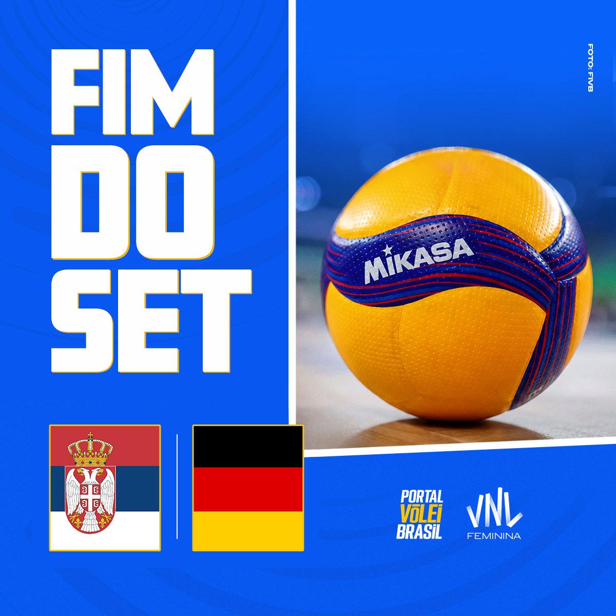 portal_volei's tweet photo. ✅ FIM DO SEGUNDO SET! #VoleiNoSporTV

🏐 (2) 🇷🇸 Sérvia 25x22 Alemanha 🇩🇪 (0) https://t.co/zWhTVBF50F