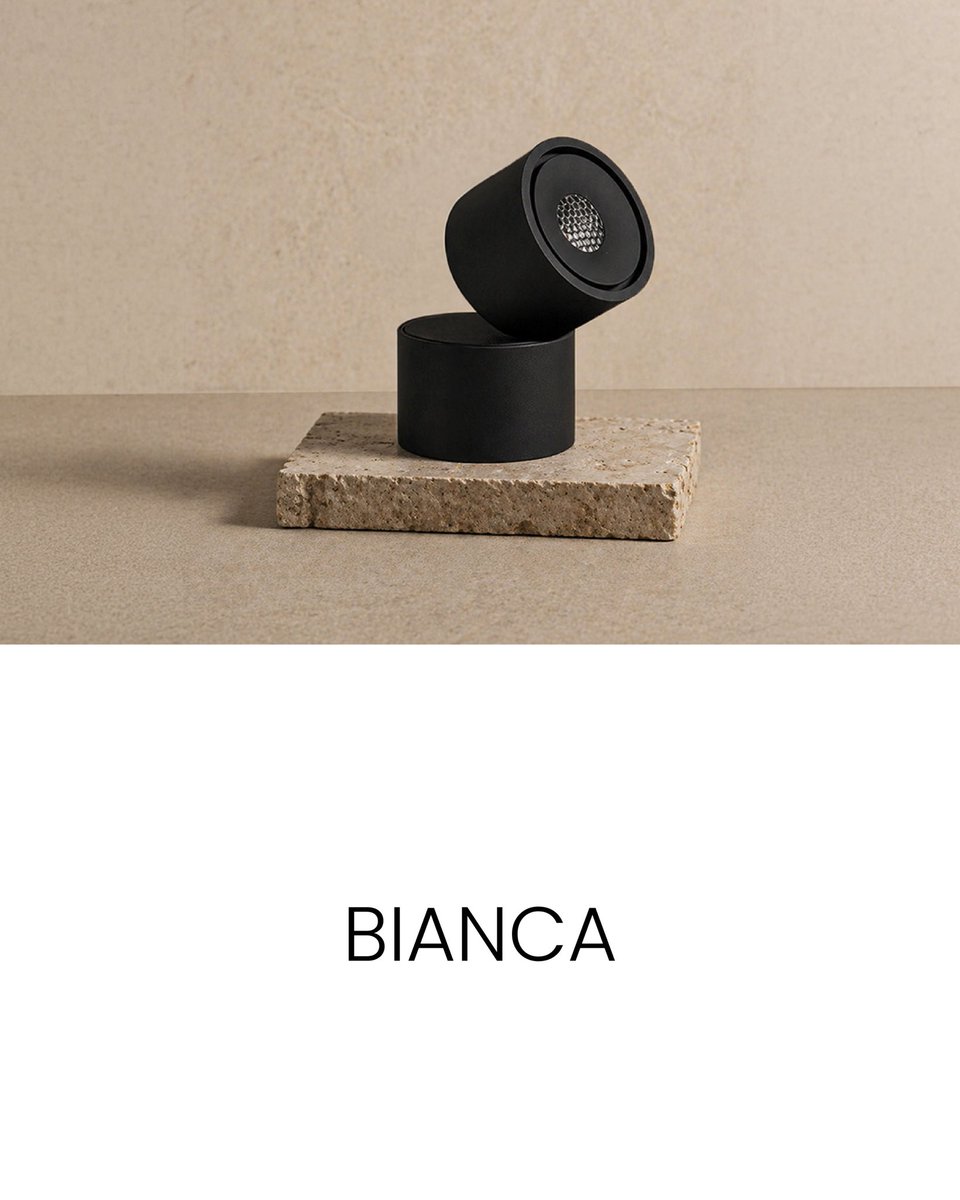 AcumenLight's tweet photo. WHY BIANCA?
Bianca is a spotlight family designed for refined accent lighting ideal for highlighting paintings, artworks texturesand architectural details It combines decorative elegance with focused technical performance offering rotatable and adjustable options for spotlight https://t.co/GxFMO8Jlai