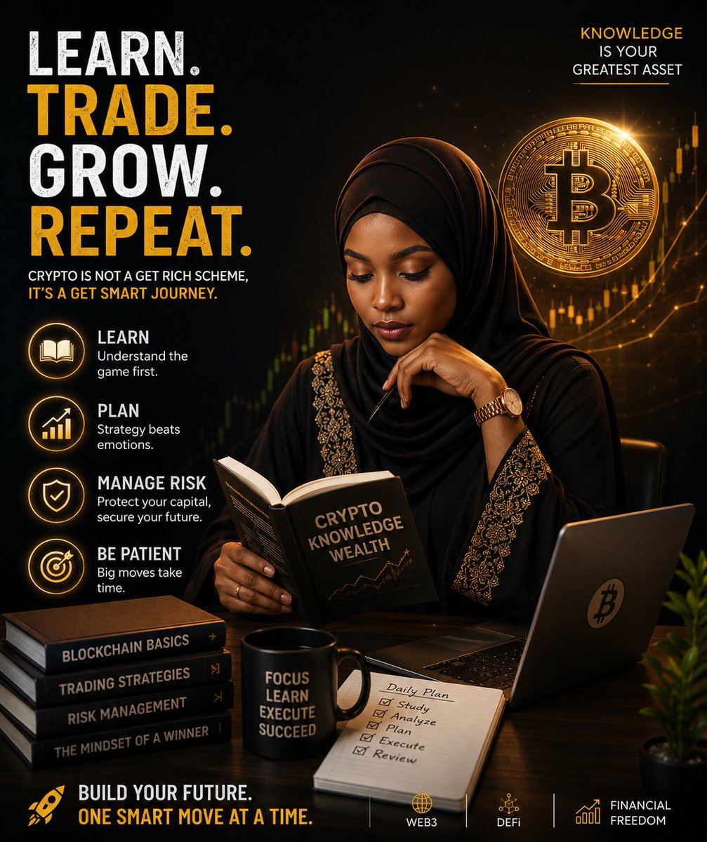yerbaba955's tweet photo. A kasuwar crypto, haƙuri ya fi gaggawa, kuma ilimi ya fi zato ko hasashe👌

Kafin ka nemi riba, ka fara neman fahimta,Nasara tana bin masu Hakuri ne sannan ko yaushe karika tuna capital dinka shine mutumcinka a kasuwar crypto inkai wasa dashi sedai kazamto dan kallo😌 https://t.co/YxcSHA4w7i