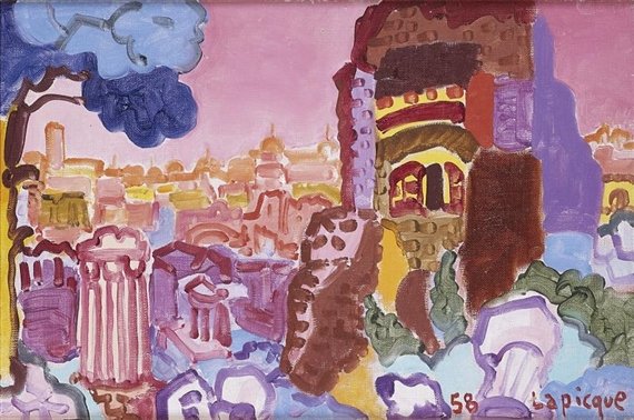 oppedisanopeppe's tweet photo. Monte Palatino, by Charles Lapicque 1912 https://t.co/Y5OkP1HDnP