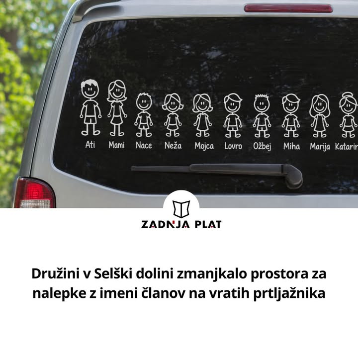 zadnjaplat's tweet photo. "Pa ravno zdaj, ko pričakujemo dvojčka ..." #selškadolina #železniki #selca #družina #kombi #otroci #rodovitnost #nataliteta https://t.co/PulFY7f5T9