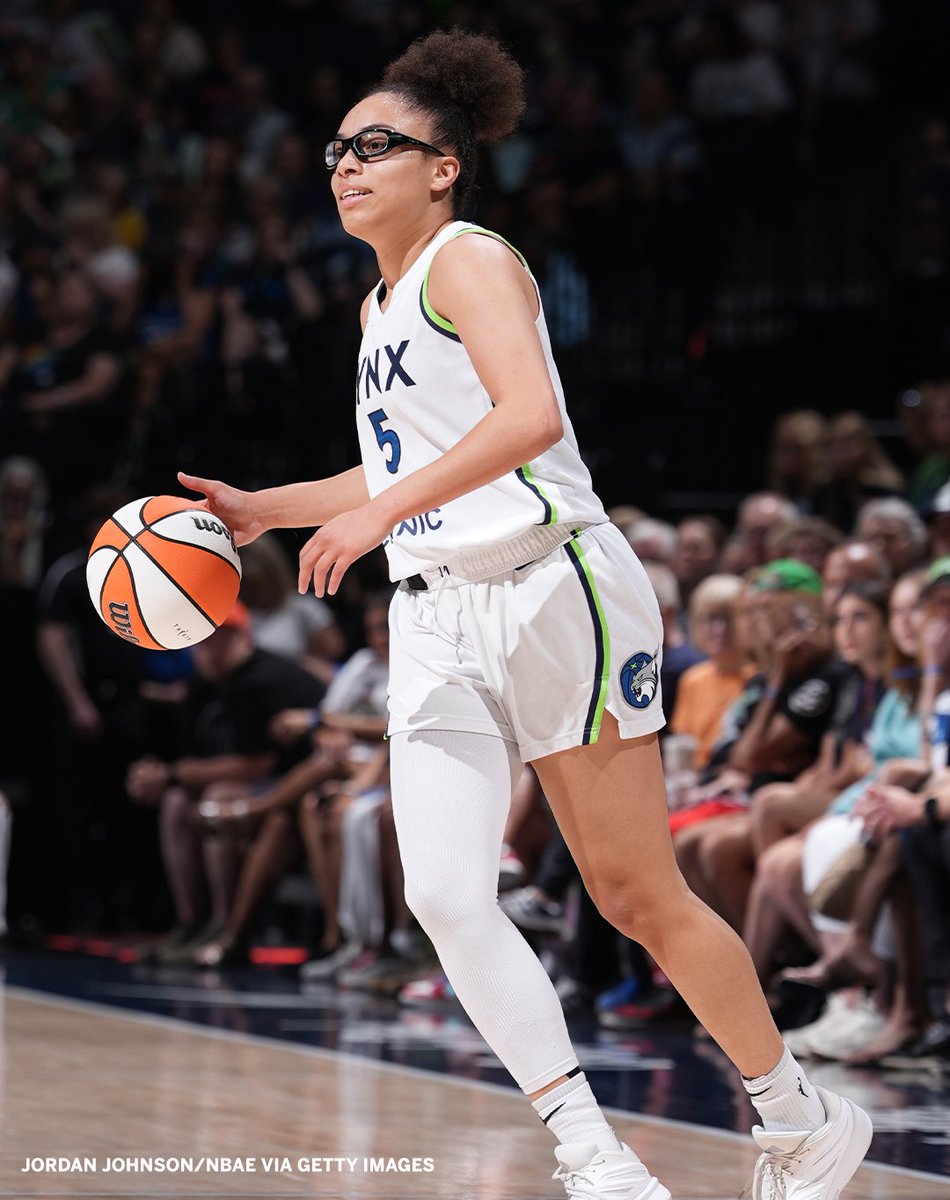 ESPNInsights's tweet photo. Olivia Miles is the fastest player in WNBA history to reach 350 points, 100 rebounds and 100 assists (21 games) 🙌 https://t.co/wfZudDxll5
