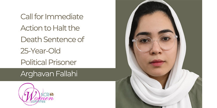 A_Jafarzadeh's tweet photo. URGENT APPEAL--Please sign this statement to halt the death sentence against the 25-year-old political prisoner, Arghavan Fallahi, whose only crime is calling for the freedom of the Iranian people by supporting the main Iranian opposition movement, the MEK. #FreeIran‌ https://t.co/jCjKIYtQa3