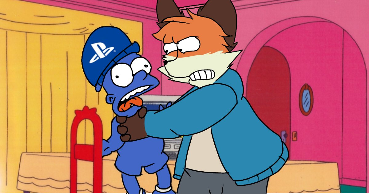 Trex_the_fox's tweet photo. Cómo me cago en Sony,
Ojalá te hubieras aliado con nintendo y tu consola nunca hubiera salido basura. https://t.co/fcwlVEvHJ7