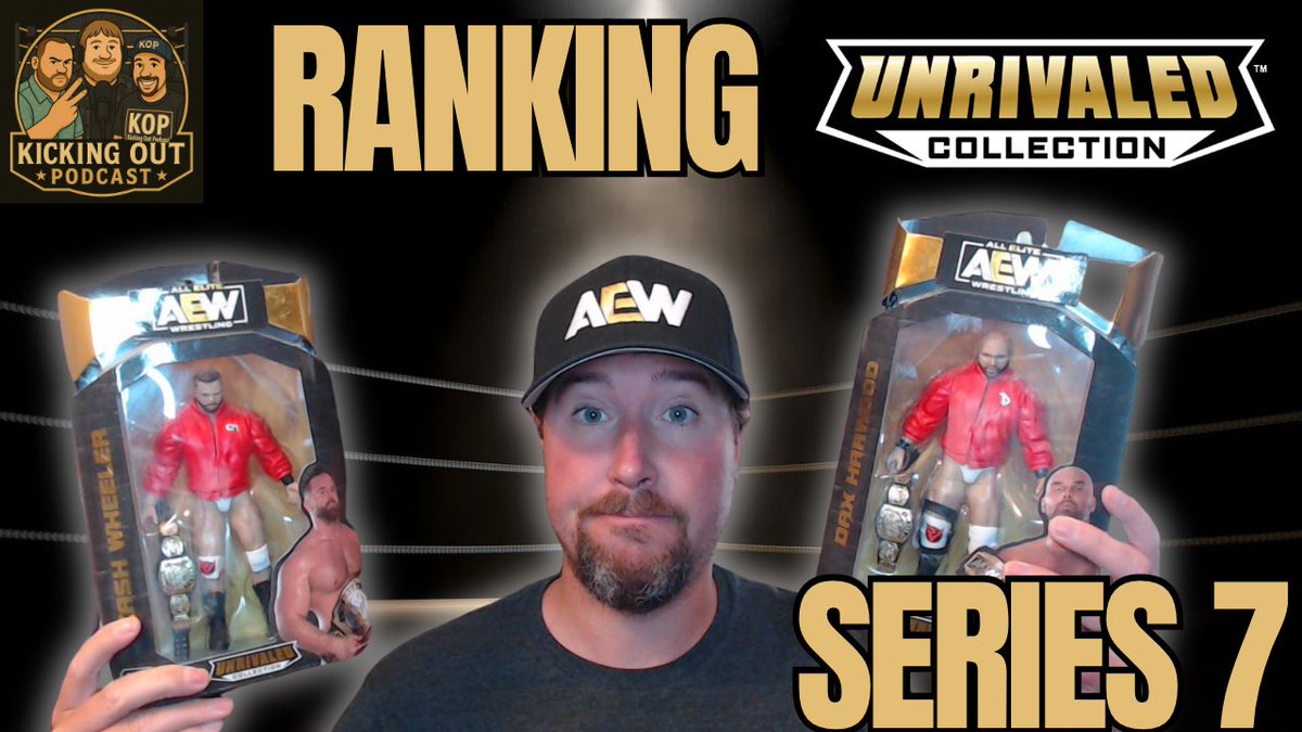 KickingOutPod's tweet photo. #AEW Unrivaled Series 7 - Review &amp; Ranking! 

https://t.co/bJ5ePLY8Jp 

#aew #aewunrivaled #jazwares #wrestlingfigures #aewfigures  #figurereview #wrestlingcollectibles  #youngbucks #mattjackson  #nickjackson  #ftr #daxharwood #cashwheeler #lancearcher https://t.co/MQ93uEPrcV