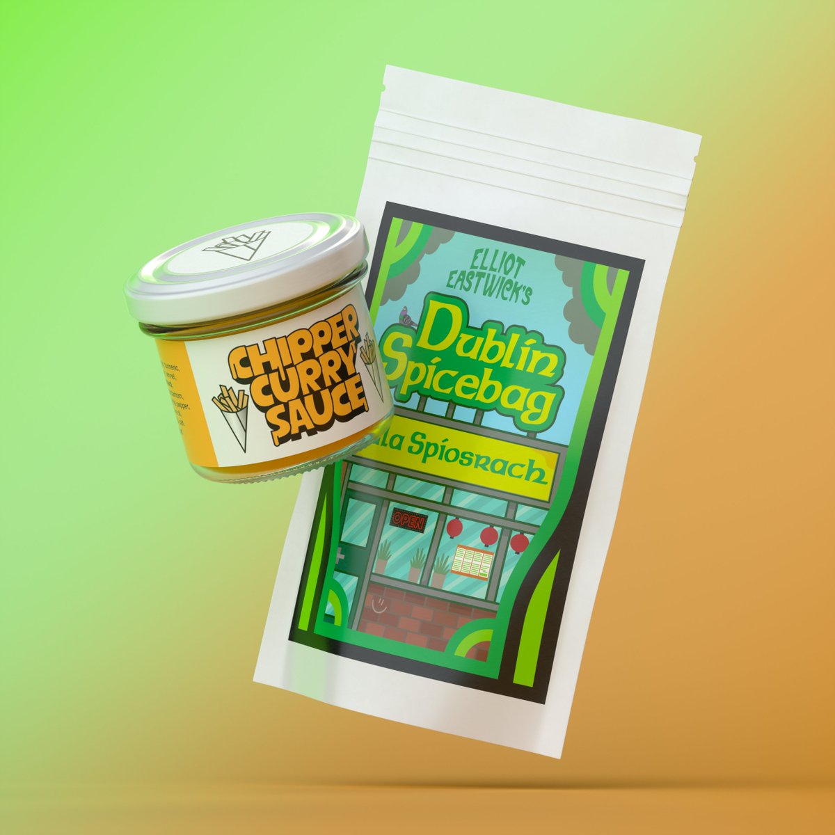 WorldFamousHot1's tweet photo. Fookin Kookin presents:

The Dublin Spicebag Kit!
Everything you need to make Irelands favourite late night snack!
Comes with a jar of our home made chip shop curry sauce!
Five quid!
Only 100 available so get about it!

https://t.co/txRvFE0Stg https://t.co/OIQA5hjPnx