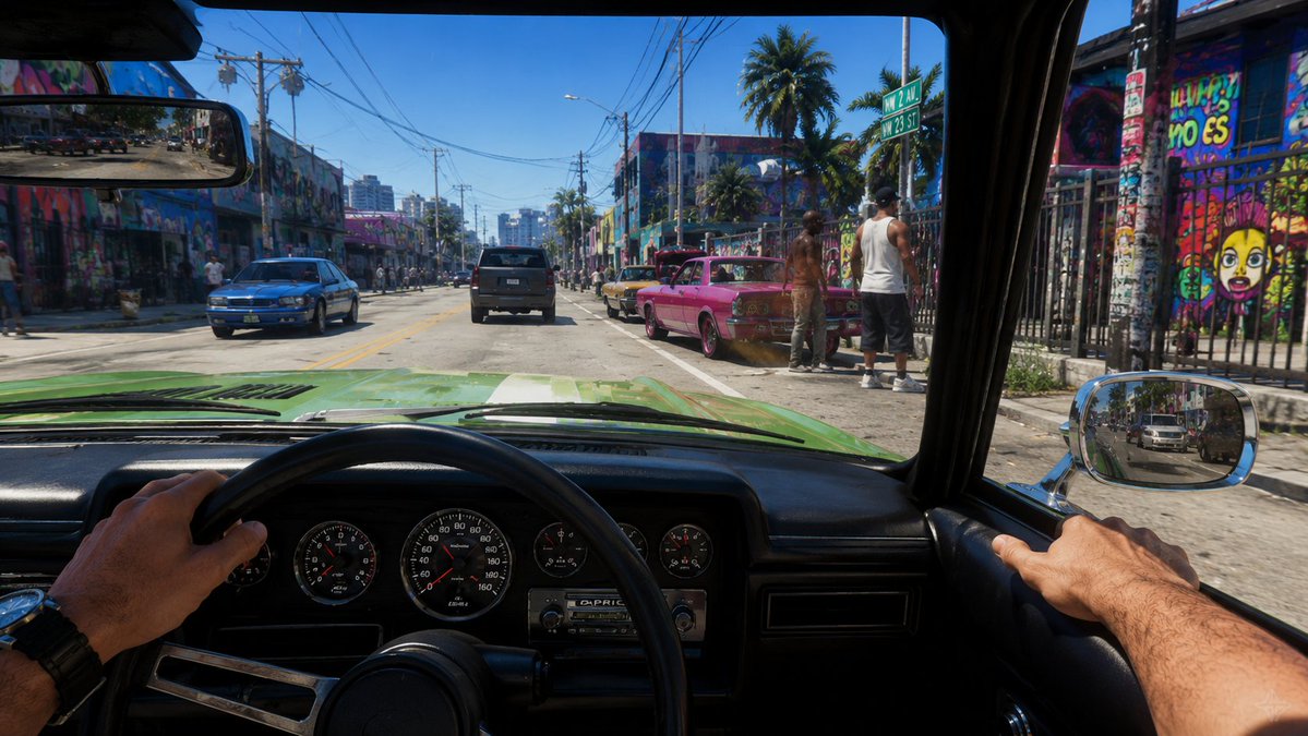 Foronlinegta6's tweet photo. First-person or third-person?

This is what first-person car driving gameplay will look like in GTA 6 🔥

#GTAVI #GTA6 #RockstarGames https://t.co/nNkH4M0TJB