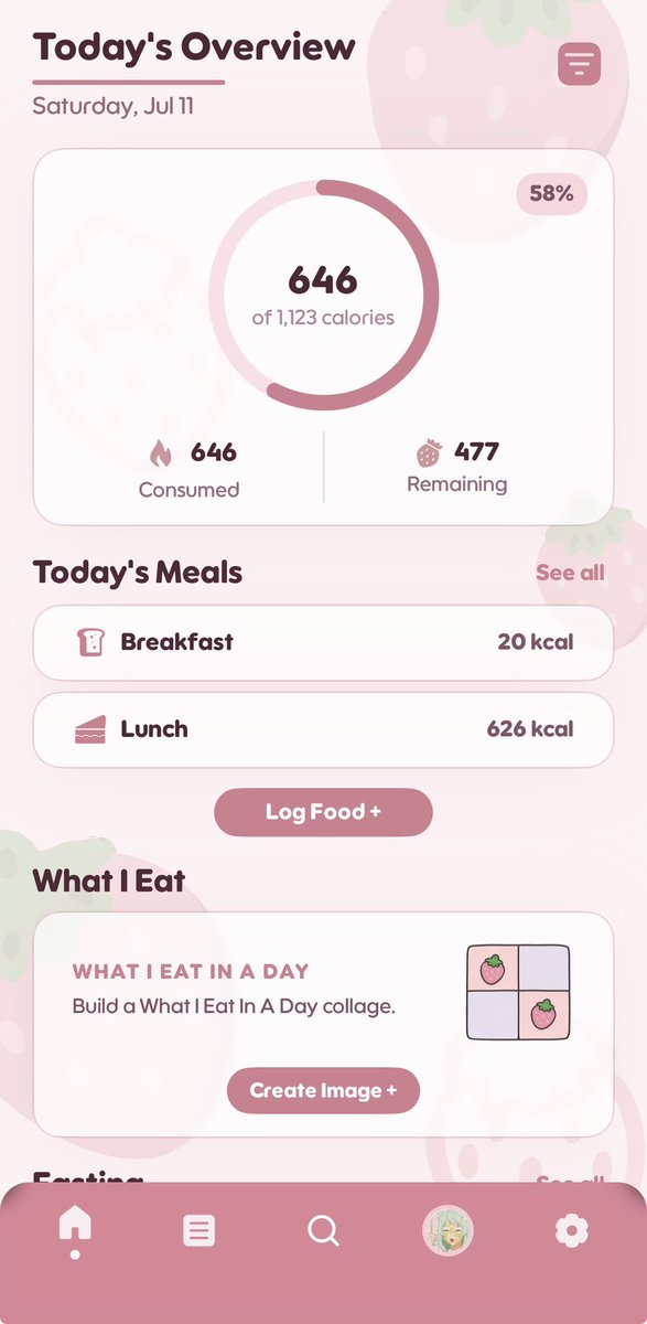kitgarettes's tweet photo. i started using milkberi to count my cals recently and it's super cute! i saw it on my tl, it's kinda like insta for cals and it has recipes on it too!!
anyway u should moot me if you have it or get it!!!!! 🫪 https://t.co/xVBE9xUeCa