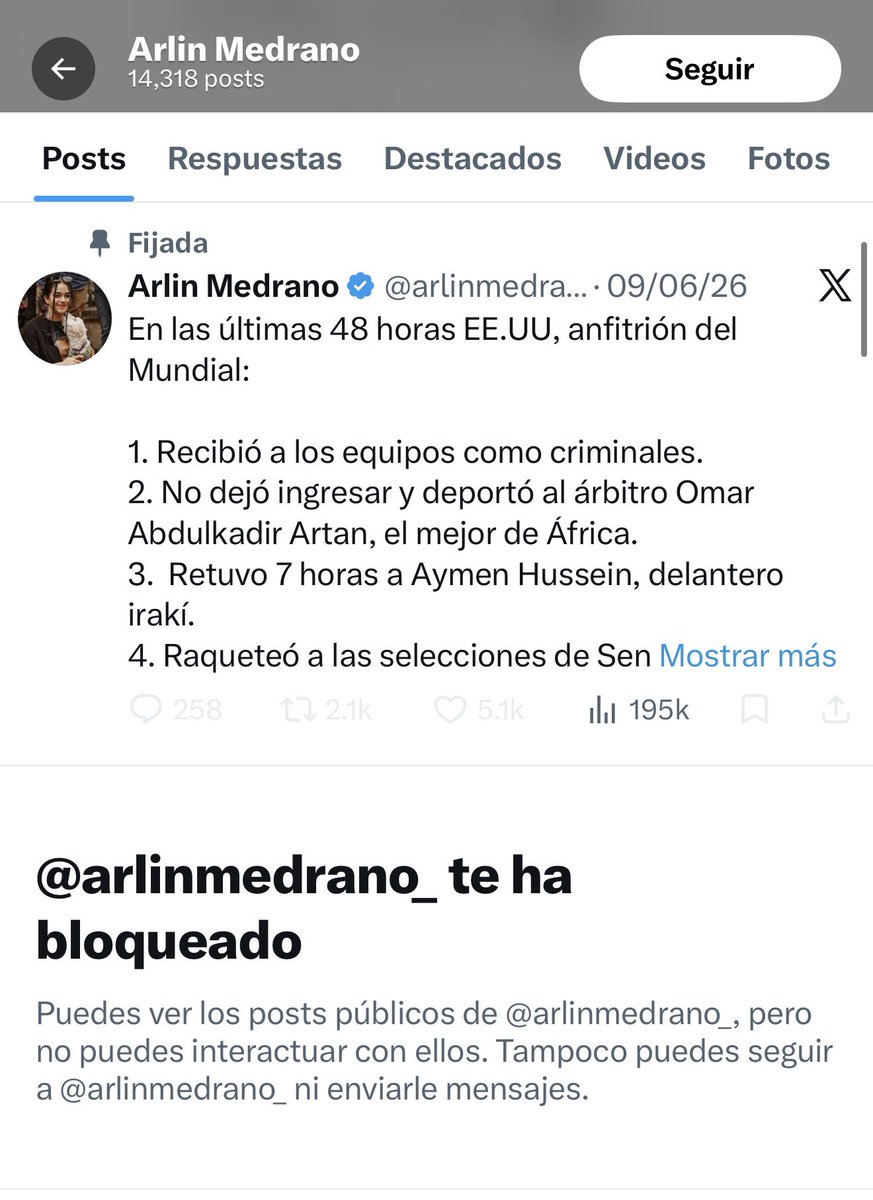 ArturoVill7's tweet photo. La Arlin Medrano ya empezó a bloquear a medio mundo, después de la funa que recibió por su post donde retoma propaganda nazi en contra de los judíos. 

Poco a poco, terminan mostrando quiénes son en realidad. Son basura. https://t.co/W2HWScbk1L