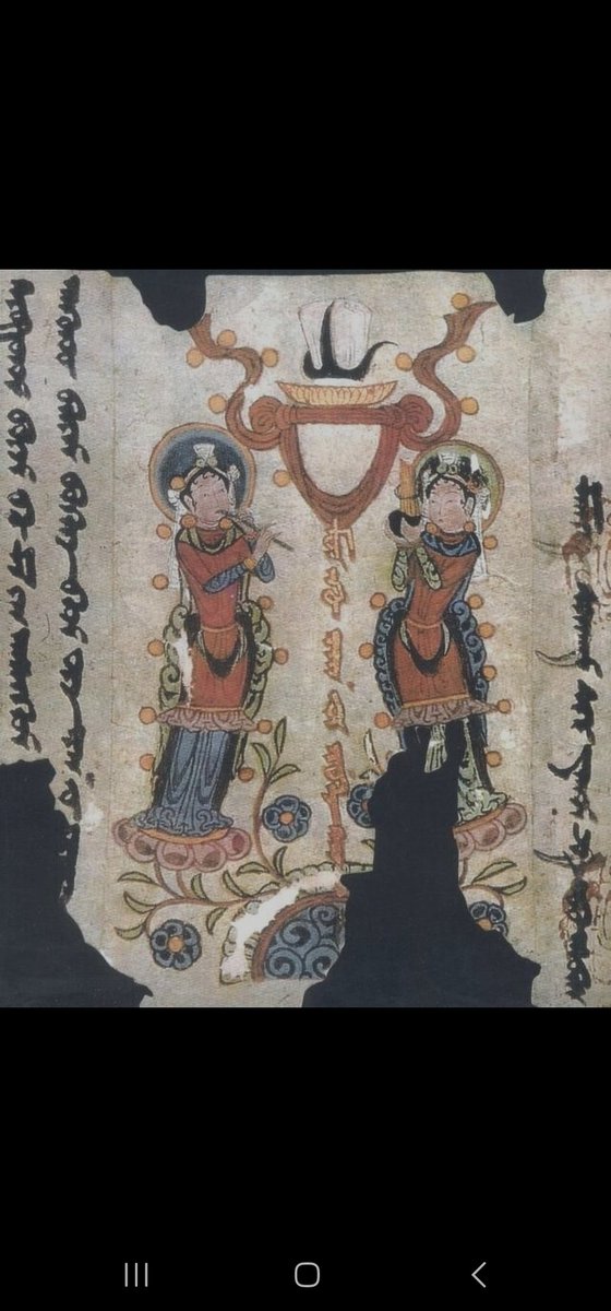 sailorsRest1's tweet photo. Lost Manichaean text found in a Buddhist Stupa cave in Xinjiang province of China.

The text was written in Sogdian by a man named Šahryār Zādag.

The text itself is made up of a series of poems and songs and is very music oriented in nature. https://t.co/0YaPMq0f7N
