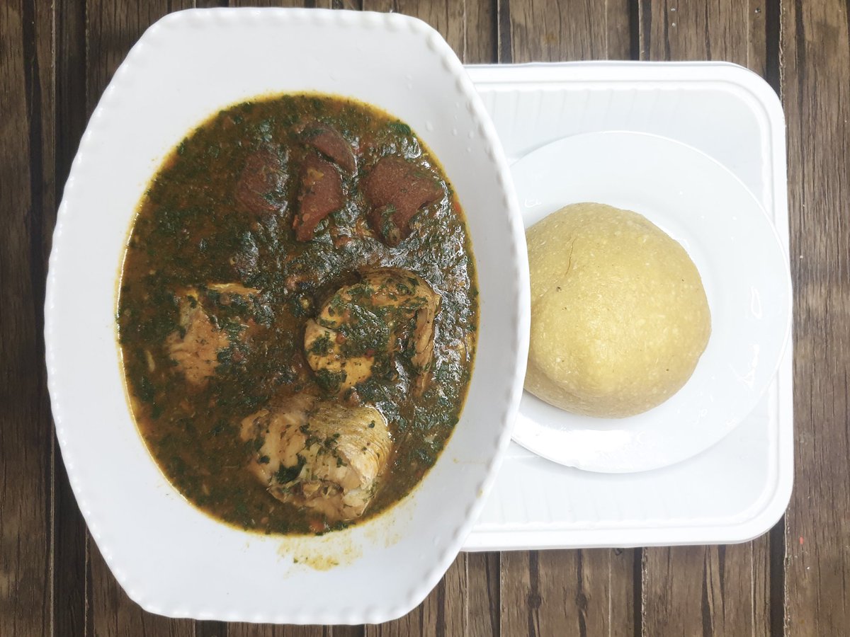 afrifoody's tweet photo. Hey, Foodies 😋

Get ready to try Chef Leo_G's Ewedu Alasepo recipe on the Afrifoody app. 😍

Please share a review. 💛

#Afrifoody https://t.co/6HTVCKYe7x