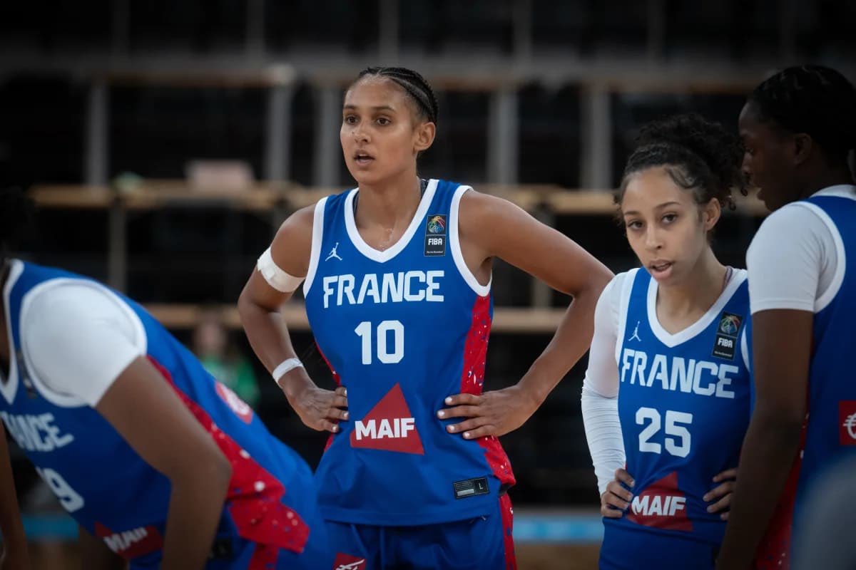 3Gin0's tweet photo. L’ÉQUIPE DE FRANCE U20 FÉMININE EST EN FINALE DE L’EUROBASKET ! 🙌🇫🇷

Une belle victoire contre l’Espagne, ça fait toujours plaisir. 

Dans tous les cas, elles seront la première équipe jeune à nous ramener une médaille cet été. https://t.co/r31p3vlRG6
