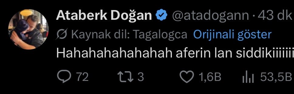ahmet tweet media