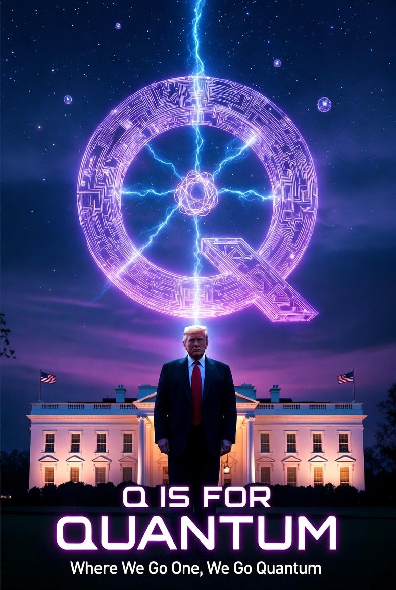 toby10987's tweet photo. WHITE HOUSE IS STRAIGHT UP Q POSTING AGAIN 🔥
They tried to say it was just ‘Quantum’… but we know the plan.
Where We Go One, We Go Quantum.
Trump dropping EO’s, America leading the future, and the storm is here. Patriots winning.
WWG1WGA 👀🇺🇸 #Q #Quantum #ThePlan” https://t.co/vcrmOKwnLF