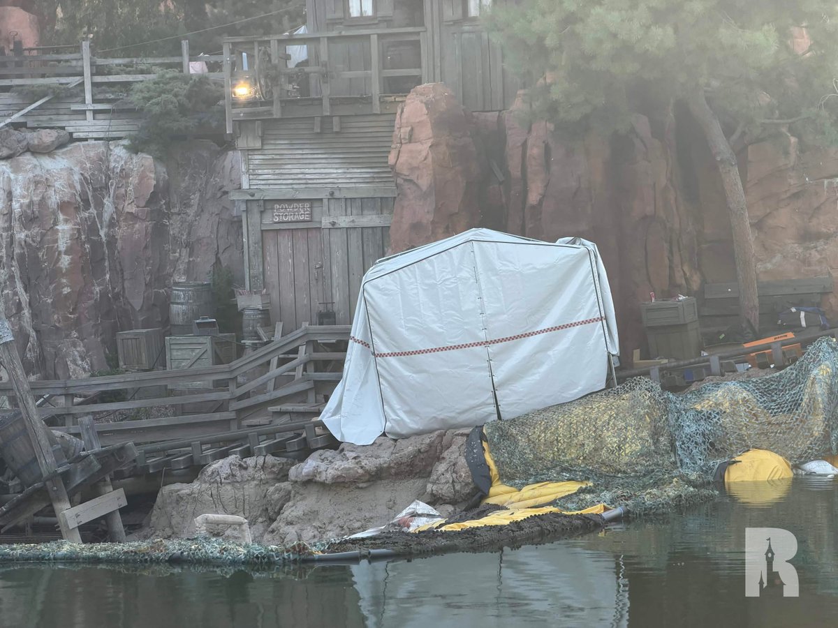 DLPReport's tweet photo. 🔧 Work has been ongoing on the Big Thunder Mountain tracks (again) https://t.co/Dqu2J9w2Ki