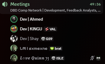 DBDCompNet's tweet photo. 👀 Big stuff is happening right now... https://t.co/Zw26oXexpY