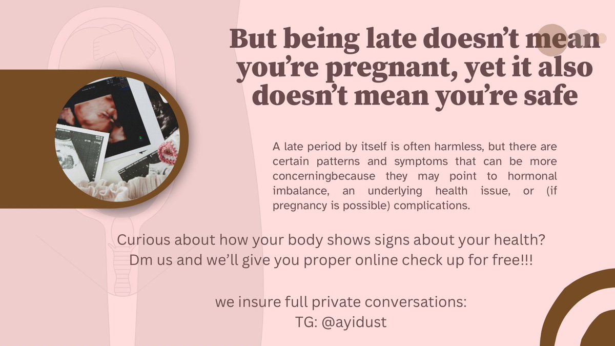 ayimeds's tweet photo. #delayedperiod
#health
#menstrualhealth https://t.co/7OglNVo6pJ
