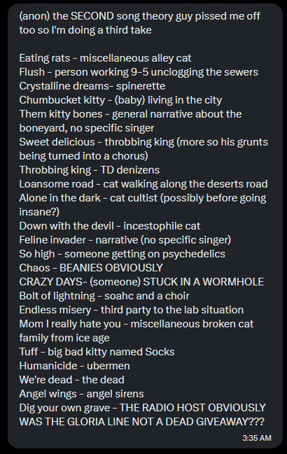 Mewgenics Takes & Confessions tweet media