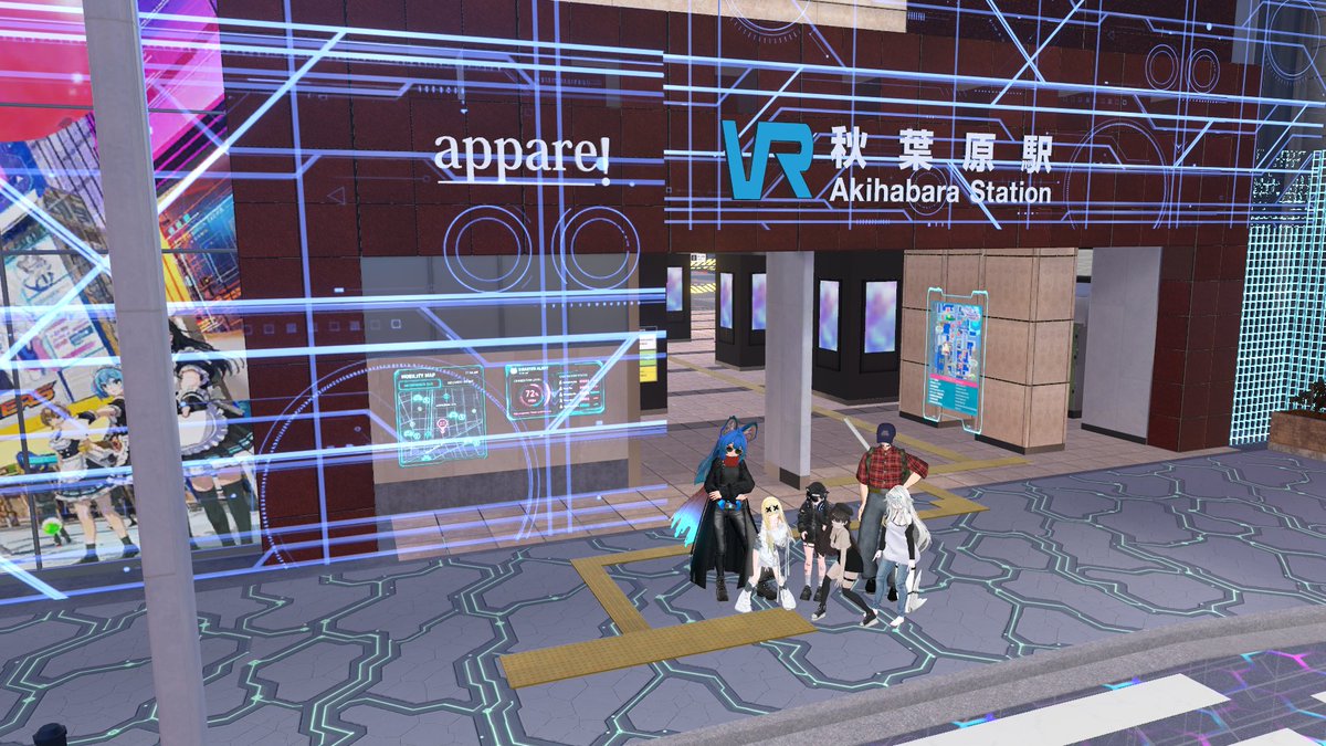ni_a_vrc's tweet photo. vket 秋葉原～ https://t.co/XFgN0J2kZ4