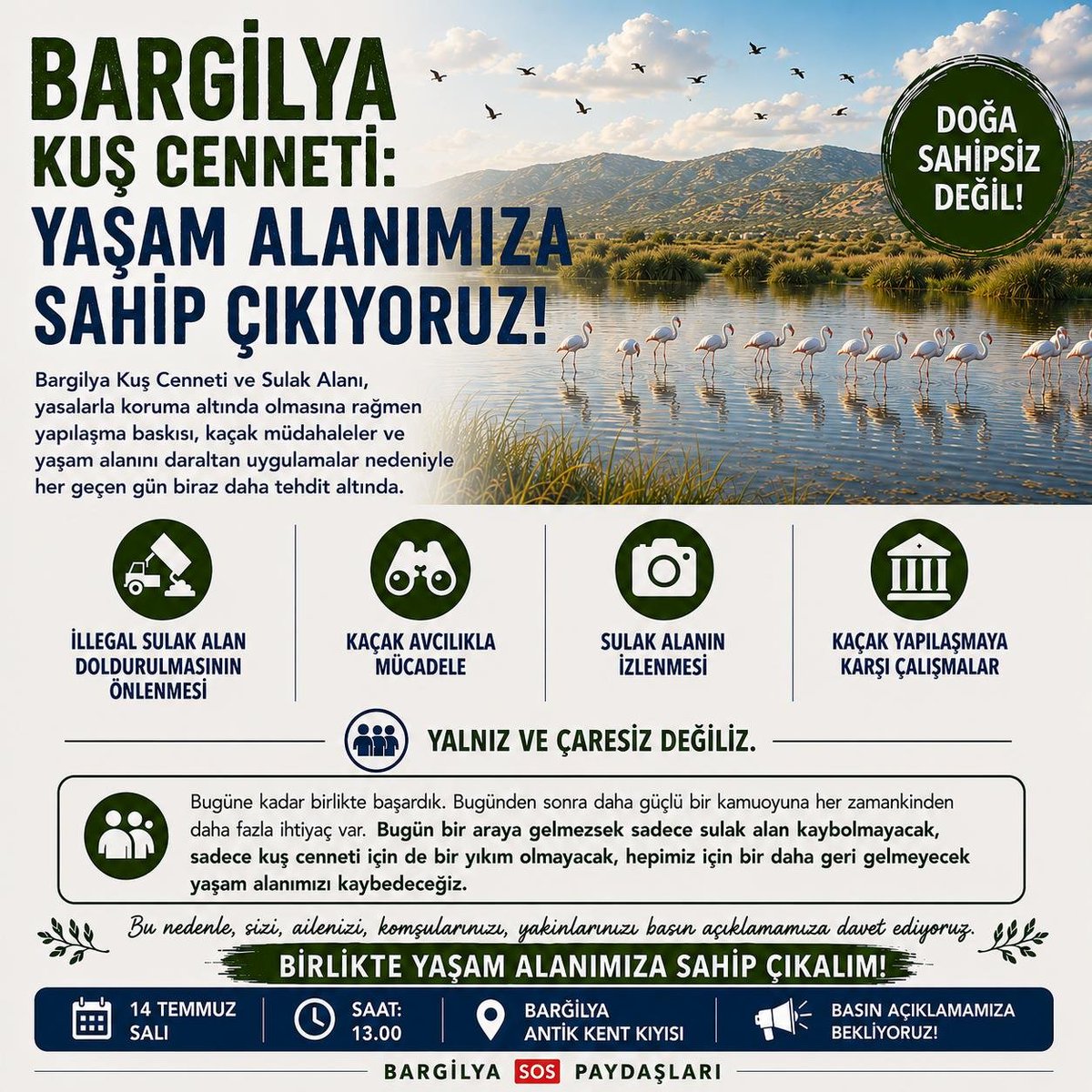 selahattnaydiin's tweet photo. Coğrafyamızın en kıymetli noktasından birini yok edecekler. Zaten hali hazırda yok edilmeye çalışılan şu alana binlerce villa yapıp kasaba kurmak istiyorlar. Bu hususta salı günü basın açıklaması olacak. Değerli basın emekçilerinin, yaşam savunucularının ve halkımızın ilgisine. https://t.co/P4wbl1TLRO