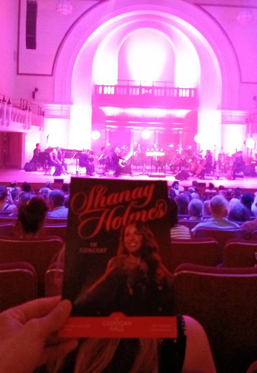 FirstNightMag's tweet photo. Tonight, we're back to the @cadoganhall to see 'Shanay Holmes In Concert'. Stay tuned for our upcoming review! https://t.co/SjM719Tiwm