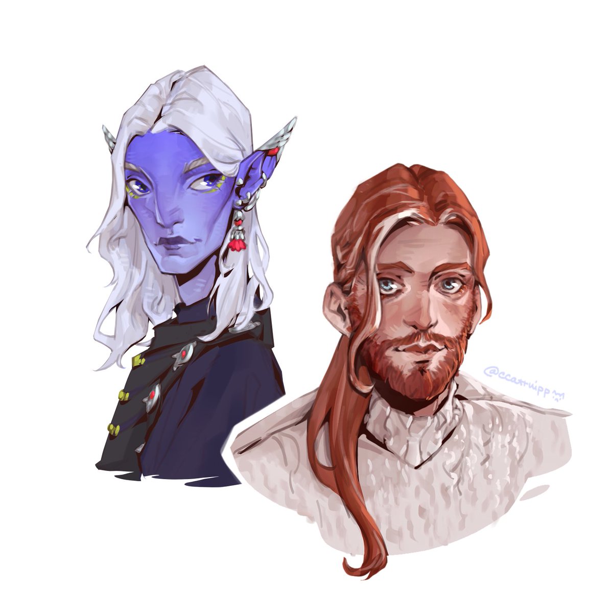 ccattnipp's tweet photo. how could i leave the purple guy without his boyfriend
#shadowgast #criticalrolefanart https://t.co/rsa1cNEBaJ