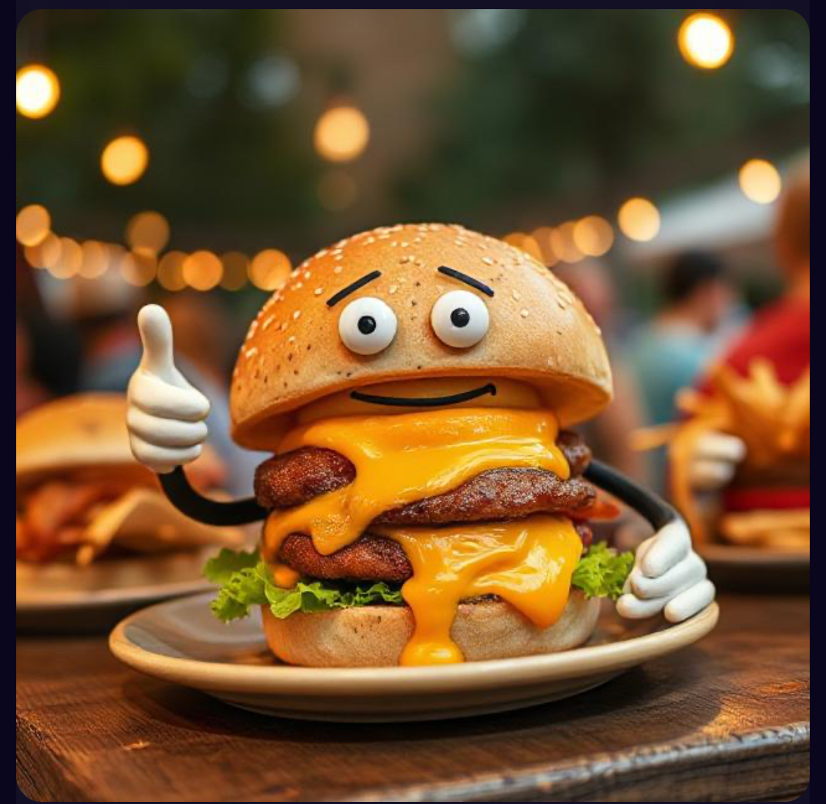 Sourexaminer's tweet photo. Burger have been added to the menu,. https://t.co/w9jNan4ENZ #burgers #fun #sour https://t.co/eqytbj91MR