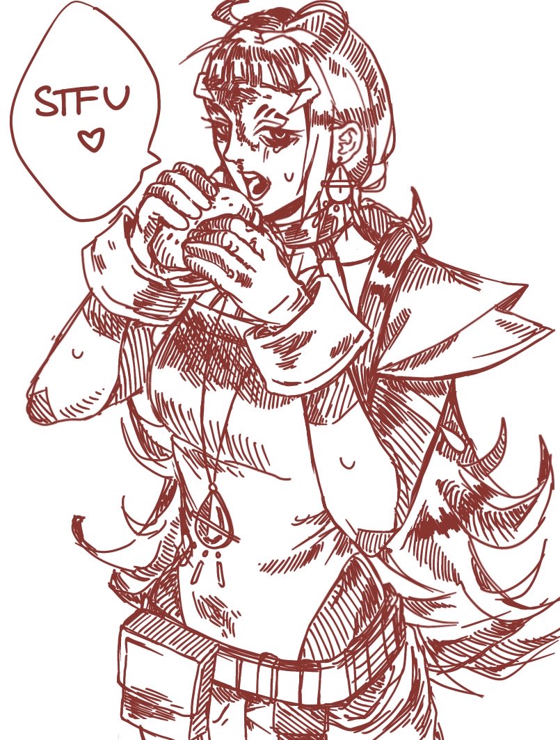 HandsomeTeki's tweet photo. finally i can do digital lineart https://t.co/SOlllxXthx