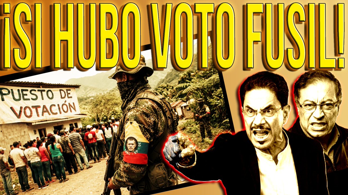 CTXColombia's tweet photo. La estrategia de gritar ¡fraude, fraude! se le va a voltear al petrocepedismo. El fraude mediante voto fusil, voto minga y compra de votos ESTÁ DEMOSTRADO. https://t.co/J0IqDZFEsw https://t.co/5rq3HmMXzp