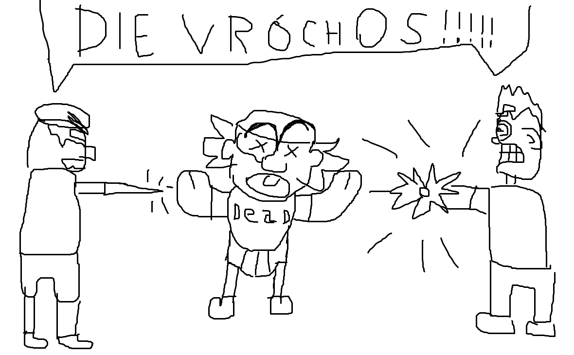 ButterSauce26's tweet photo. Here's my Vrochos hate art because the mod is DEAD AAHAHAHAHAHAHAHHAHAHAHAhAHAHAHAHAHAH #VrochosDie #YEAS #IRIDARUELS https://t.co/UmZQg6jE7d