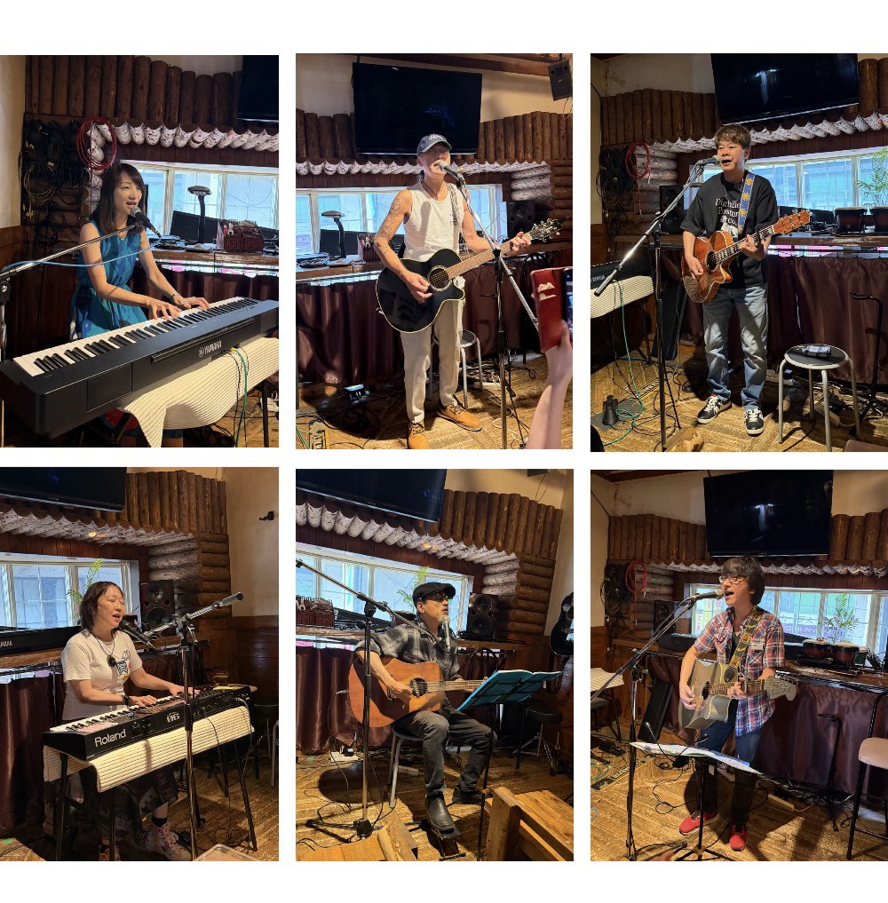 kkkuzuno's tweet photo. 寝屋川「CROSS ROAD」。
弾き語り。かりんさん企画。
おもろかったです♪
高橋マスター、スタッフ様、かりんさん、
共演の皆様、来ていただいた方々、ありがとうございました😃

[  次回、弾き語り予定 7/19(日) 守口「NEXT TO YOU」。]

#寝屋川CrossRoad
#弾き語り
#かりんさん企画 https://t.co/ARlXPZGAO8