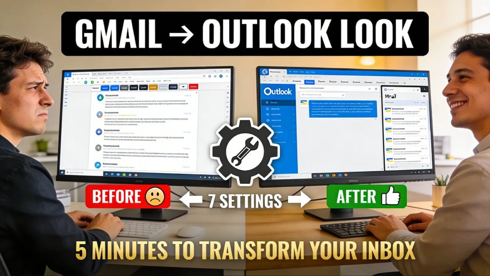 websticknl's tweet photo. 💡 Outlook Users Switching to Gmail: Change These 7 Settings First   https://t.co/2UZCmMRjS3    #Gmail #Outlook #EmailTips #GmailSettings https://t.co/tHBlFDeKjf
