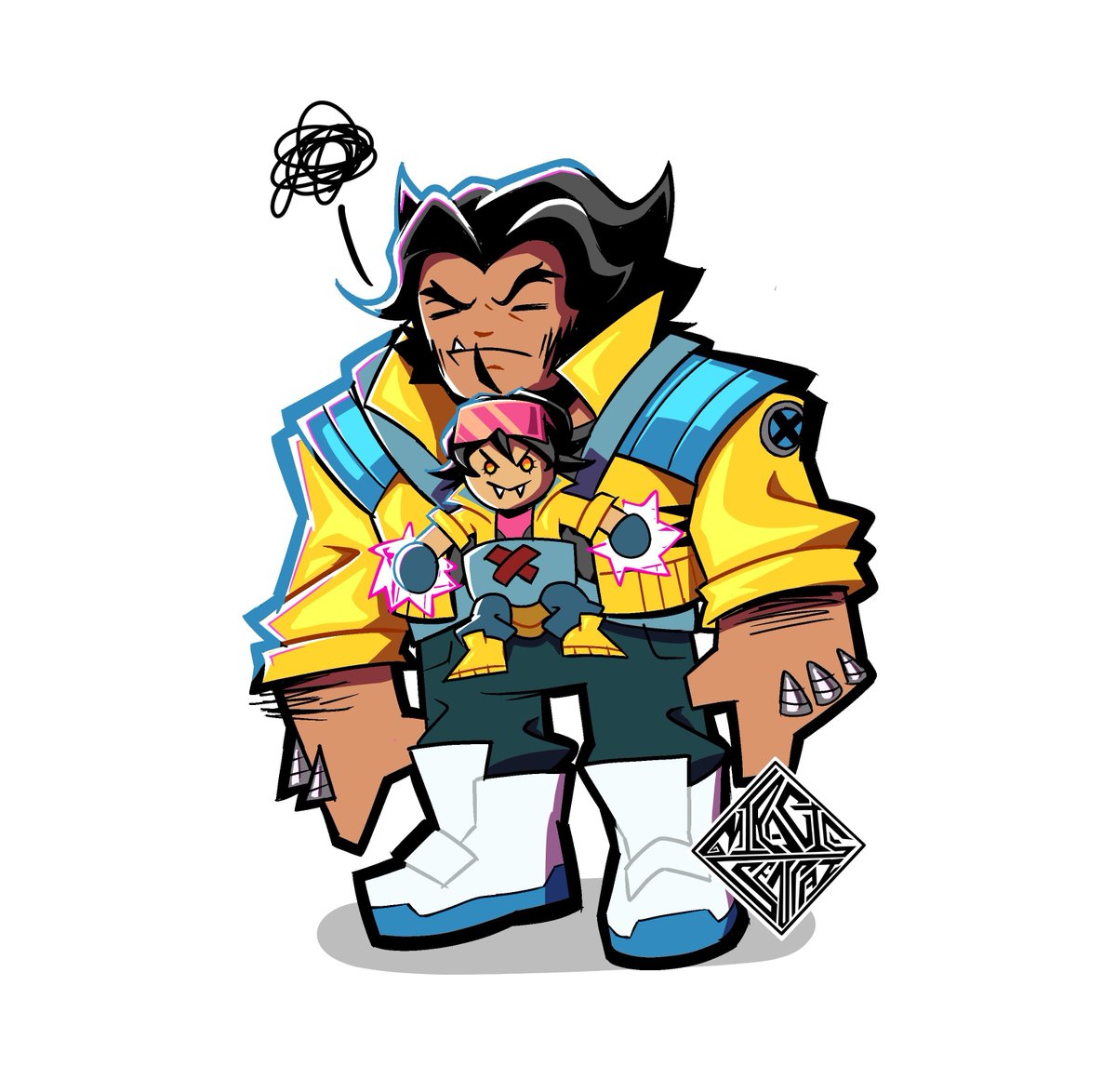 MiracleSenpai_'s tweet photo. Silly little extra drawing I did  #marvelrivals  #Jubilee https://t.co/y0u85AvtUj
