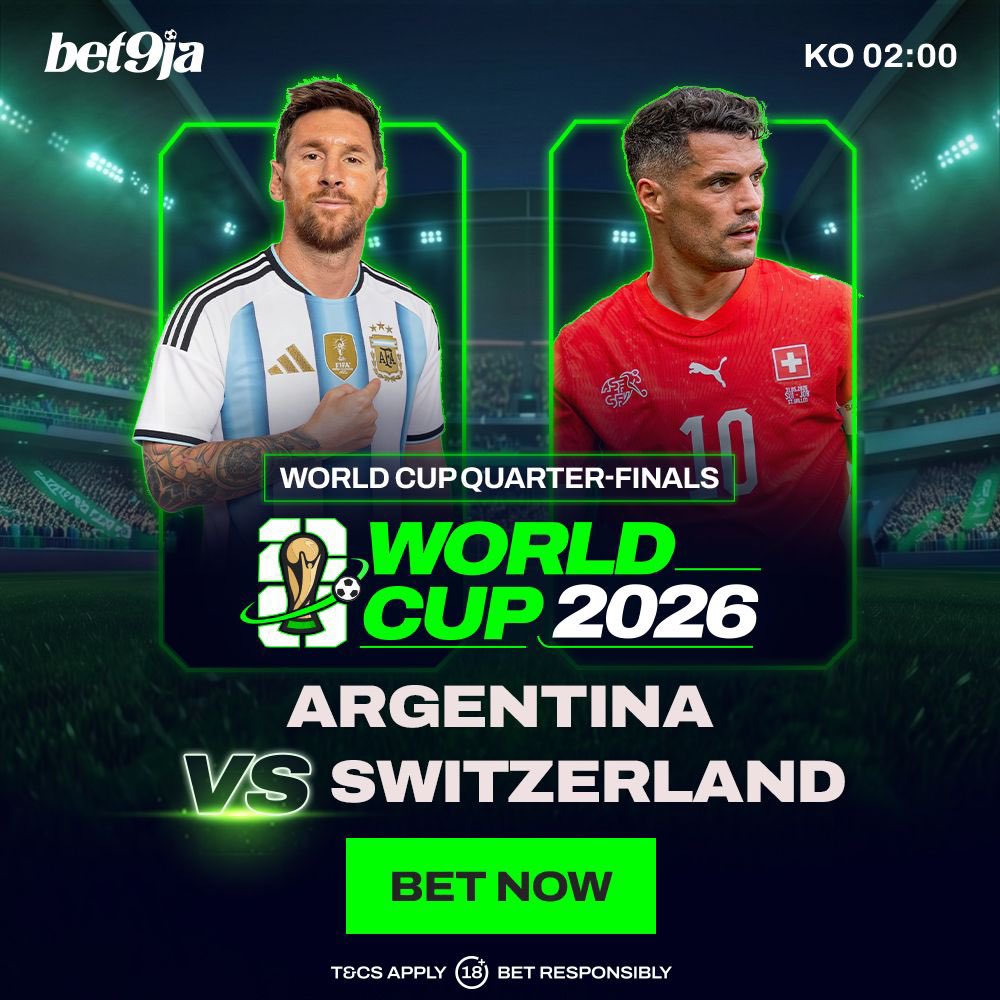 NextGoalupdates's tweet photo. The 2026 World Cup is still in progress today ⚽️⚽️

Join Bet9ja to benefit what others are benefitting from 🔥

Follow bet9ja on @Bet9jaOfficial

Elite Codes ready for you 👇

5KDPXX8
5KDPYL5
5KDPZ9B

#Bet9jaCode #Bet9jaCode #WorldCup2026 #FifaWorlCup2026 https://t.co/Tm8jrlOJPO