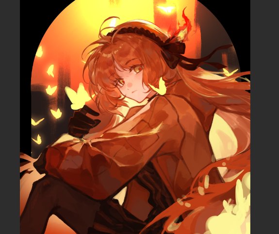 yuemiao0v0's tweet photo. 我觉得厚涂的魅力就在于把一个乱糟糟的底图一点点抠出来

当然细化的时候也很想掐死自己

人不能跟以前的自己共情，哪怕是两个小时前在色稿爽的自己也一样 https://t.co/rasgAvEdyV