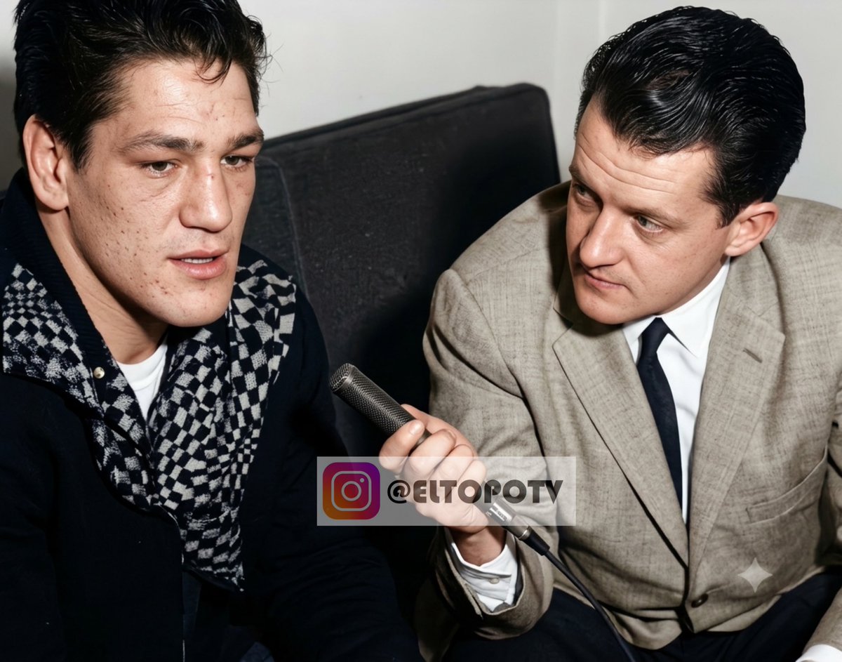 ELTOPOTV1's tweet photo. Ringo Bonavena y Julio Lagos https://t.co/e4O51JI6Nd