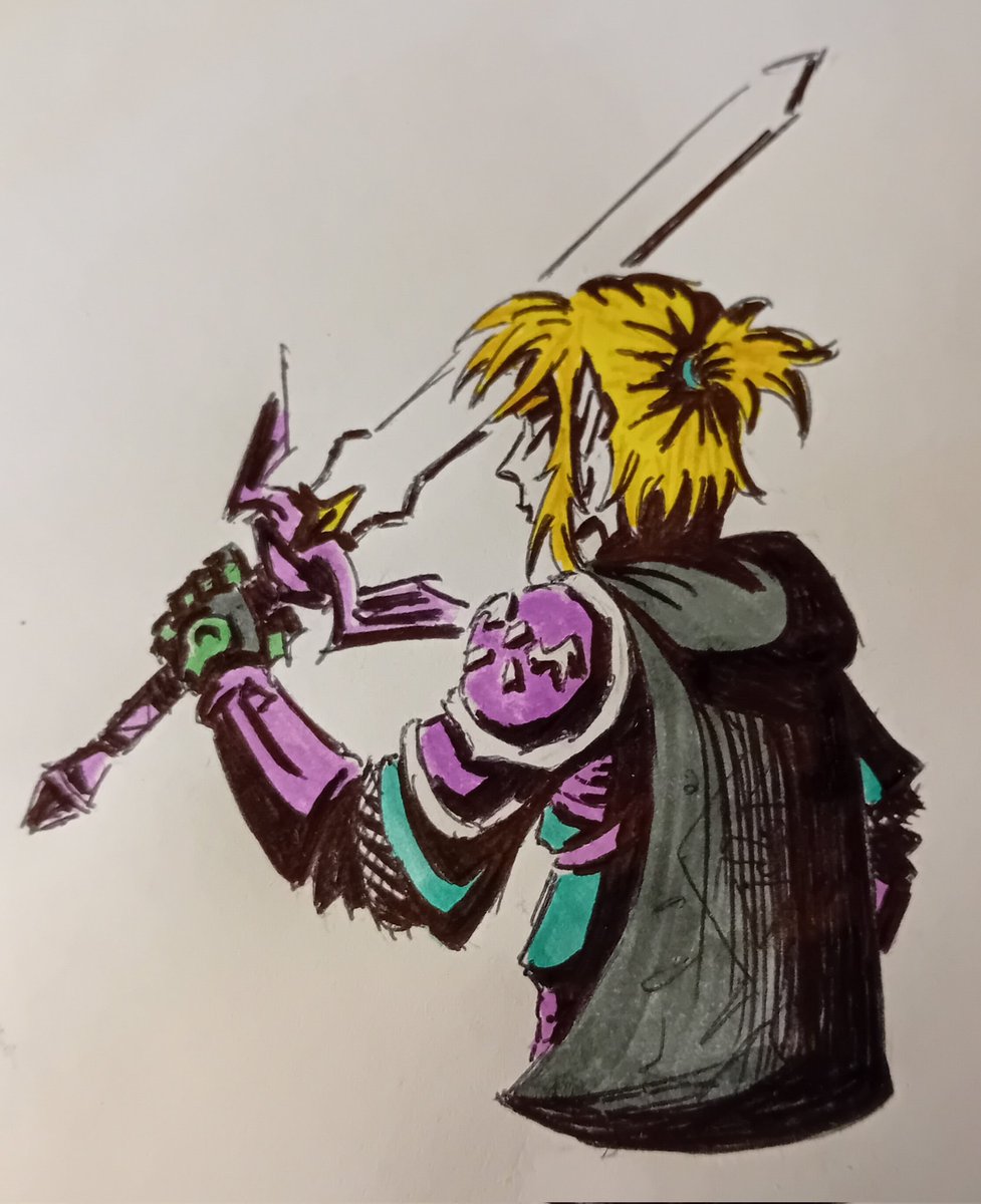 Kaloppin's tweet photo. Knight
 #drawing #sketch #illustration #videogame #thelegendofzelda https://t.co/MKDw7UIzcC