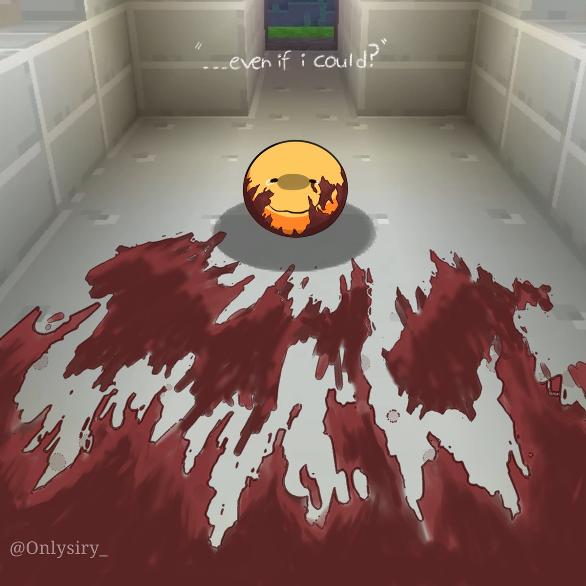 Onlysiry_'s tweet photo. Verity you can't be anybody's friend.
#verity #thatmob #minecrafthorror https://t.co/QJIyWZ3VIr