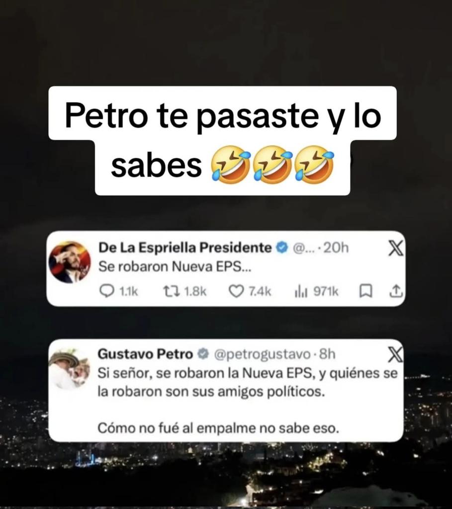joroamad's tweet photo. En gobierno de @CesarGaviria_T con ponencia del señor de las sombras @AlvaroUribeVel impusieron un remedo de copia de #chile, #ley100 para apropiarse de recursos para la #salud de #colombia para la #politiquería #Polombia. 
#filipichin @DELAESPRIELLAE 
#presidente @petrogustavo https://t.co/truoLUgb0t