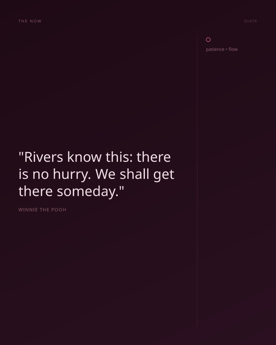 thenowapp's tweet photo. Words worth sitting with from Winnie the Pooh.

https://t.co/T5wu8XZEri https://t.co/2gRBmHEBzL