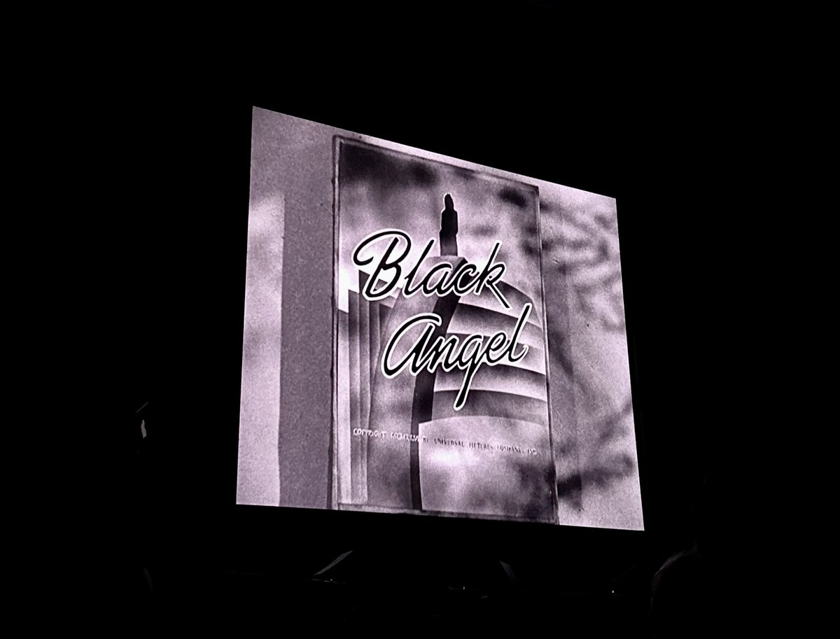 marcik's tweet photo. Dreams do come true! Saw my man Dan on the big screen for the first time ever at #NoirCity NY last night!!
#FilmNoir #NoirAlley https://t.co/fhvljJMBQU